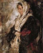 Nikolay Fechin Portrait of girl oil painting artist